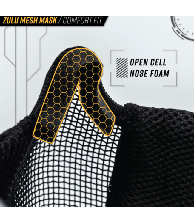 Valken Zulu Airsoft Mesh Mask (Tan)