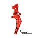 MaxxModel Maxx Model CNC Aluminum Advanced Speed Trigger for M4 / M16 Series Airsoft AEG (Style: B / Red)