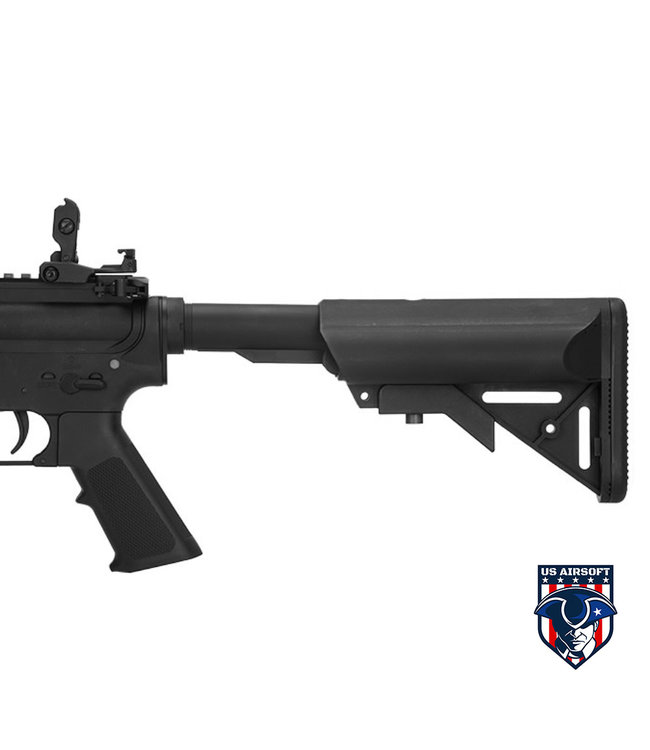 Lancer Tactical LT-15BL-G2 AIRSOFT LOW FPS POLYMER M4 GEN 2 SD AEG RIFLE (BLACK)