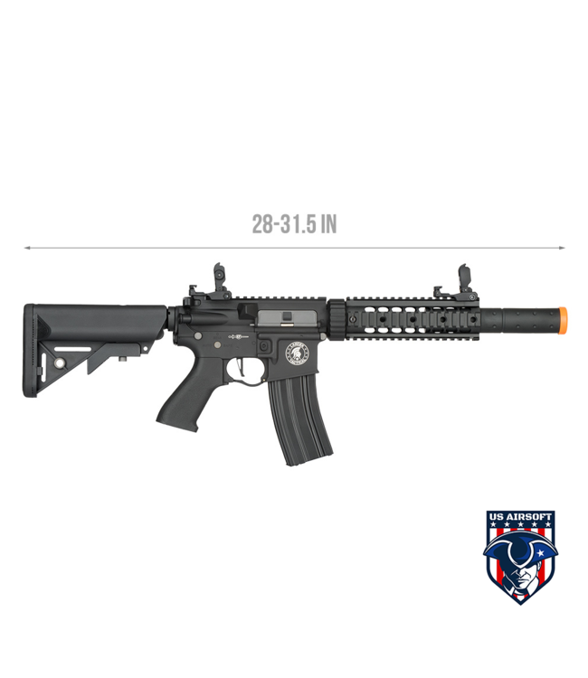 Lancer Tactical M4 SD 7" ProLine AEG [High FPS] Black
