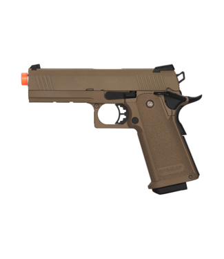 Golden Eagle Golden Eagle IMF 3303 OPS-M.RP Tactical Hi-Capa Semi-Auto GBB Metal Pistol, DE