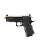 Lancer Tactical Army Armament R612M C2 Hi-Capa 4.3 Gas Blowback Airsoft Pistol w/ Red Dot Mount (Color: Black)