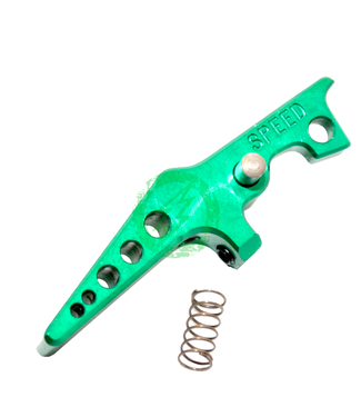 SPEED Speed Airsoft HPA M4 Tunable Green Blade Triggers