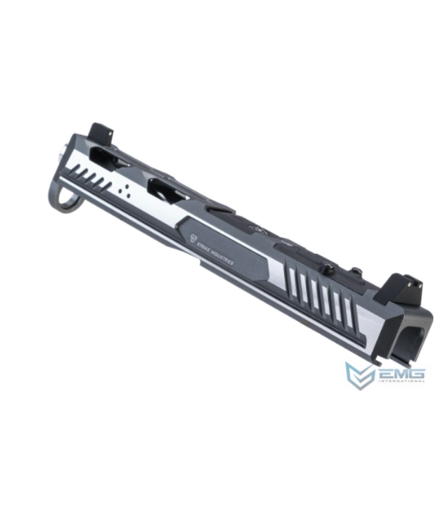 EMG Strike Industries Licensed ARK-17 Slide For Elite Force GLOCK 17 Gen 4 (Color: Grey & Silver)