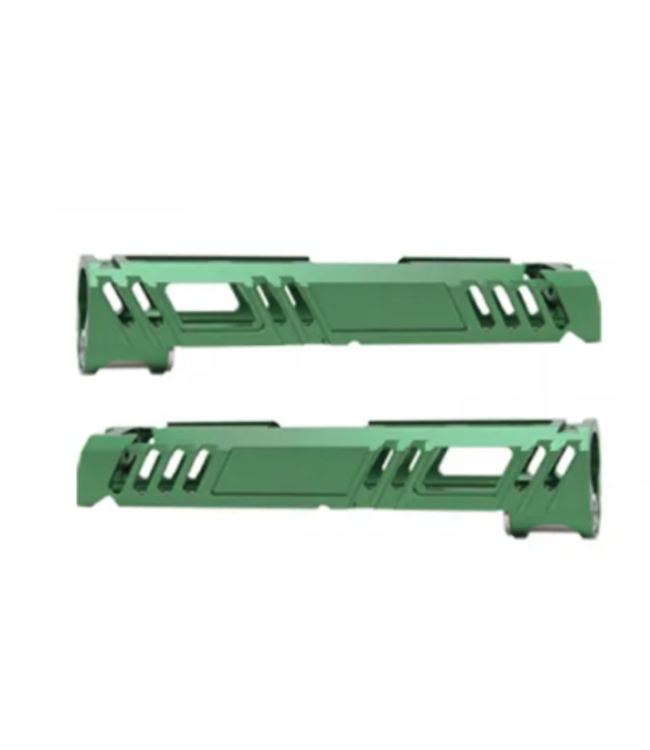 LA Capa Customs 4.3 “Conqueror” Aluminum Slide (Green)