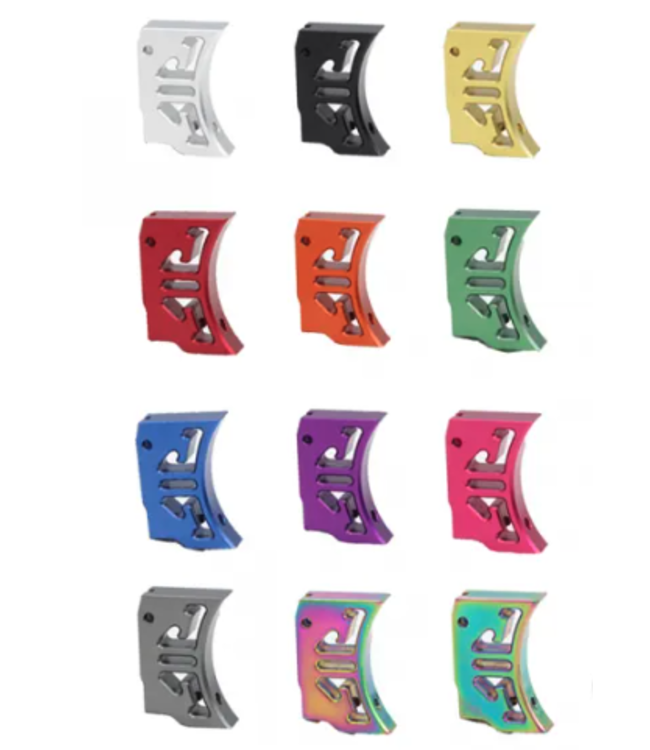 LA Capa Customs “S1” Curved Trigger For Hi Capa (Red)