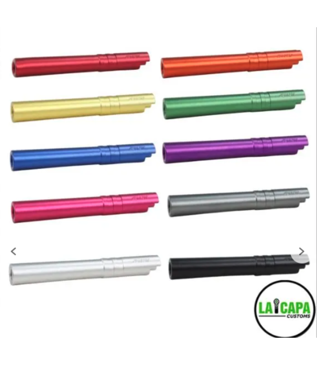 LA Capa Customs 5.1 Aluminum Threaded Outer Barrel (Silver)