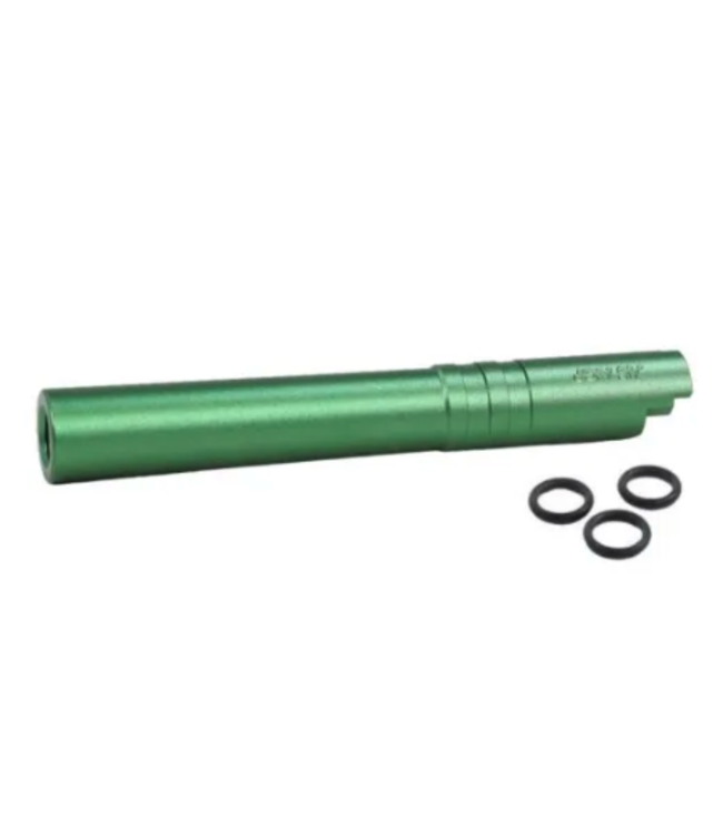 LA Capa Customs 5.1 Aluminum Threaded Outer Barrel (Green)