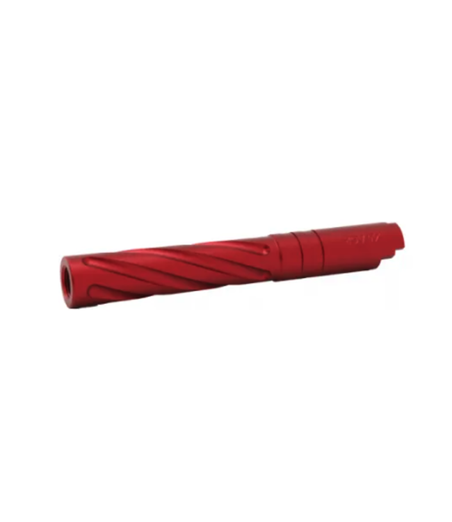 LA Capa Customs 5.1 Aluminum Tornado Threaded Outer Barrel (Red)