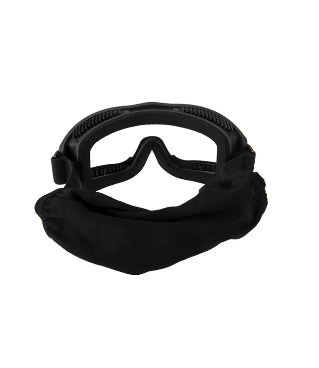 LANCER TACTICAL AERO PROTECTIVE BLACK AIRSOFT GOGGLES (CLEAR LENS) US