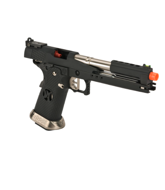 AW Custom HX22 "Gold Standard" IPSC Gas Blowback Airsoft Pistol (Color: Black)