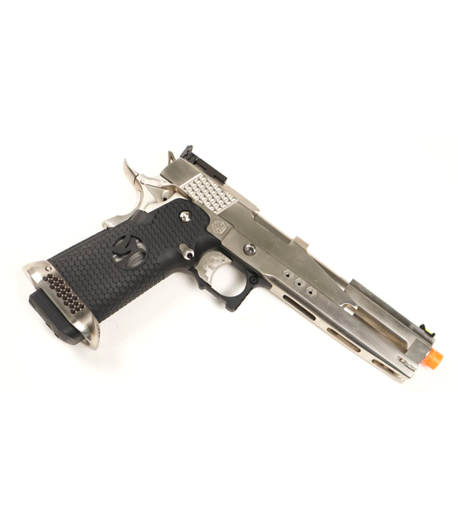 AW Custom HX22 "Gold Standard" IPSC Gas Blowback Airsoft Pistol (Color: Silver)