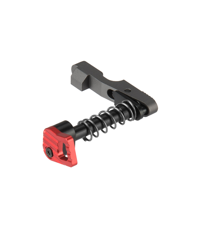 Lancer Tactical Extended Mag Release for Airsoft M4 (RED)