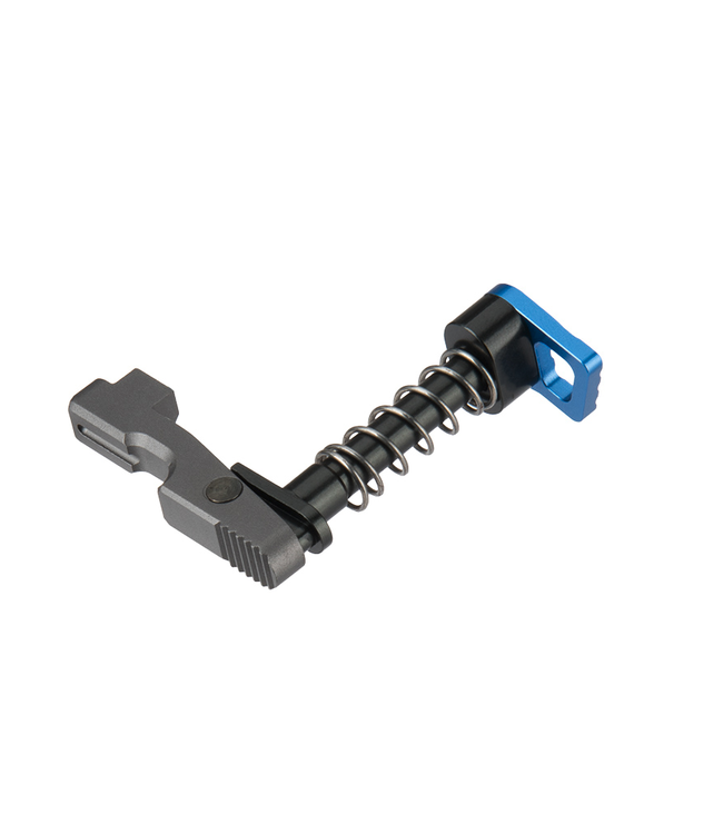 Lancer Tactical Extended Mag Release for Airsoft M4 (BLUE)