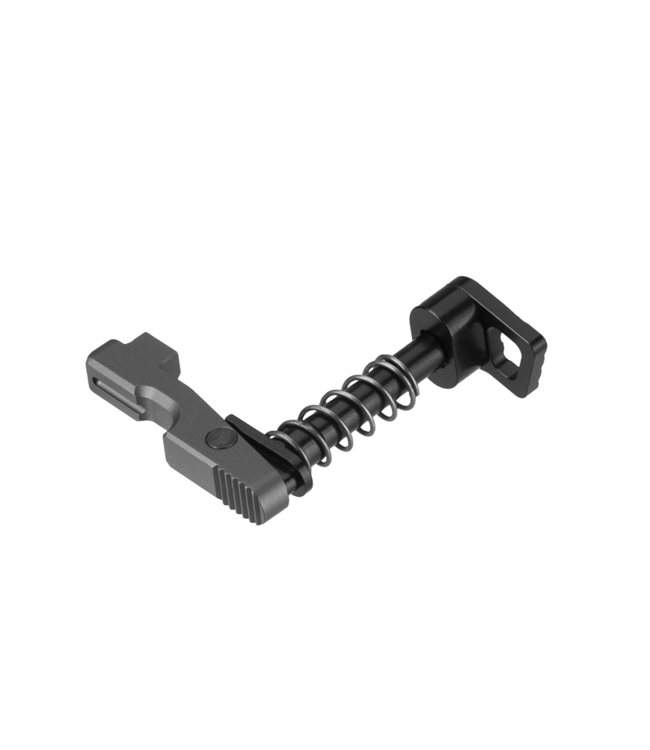 Lancer Tactical Extended Mag Release for Airsoft M4 (GRAY)