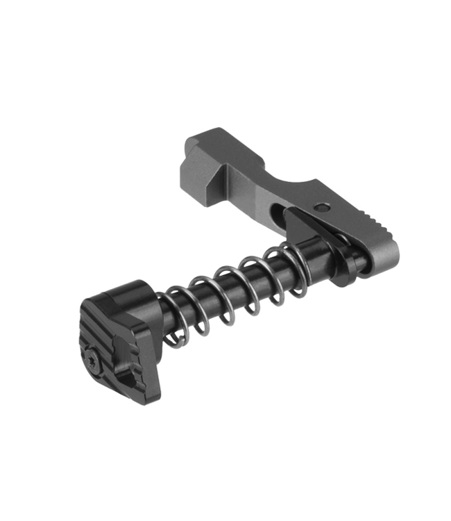 Lancer Tactical Extended Mag Release for Airsoft M4 (GRAY)