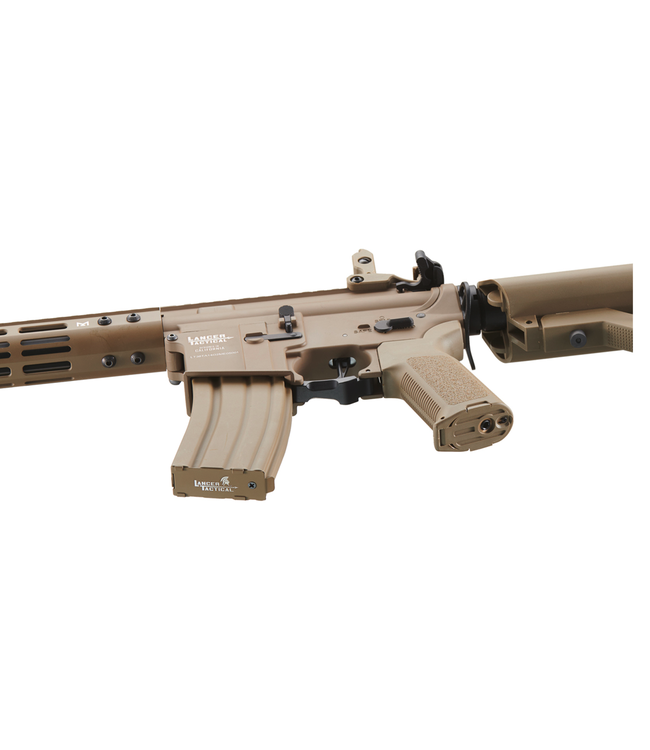 Lancer Tactical Archon 14" M-LOK Proline Series M4 Airsoft Rifle w/ Crane Stock (Color: Tan)