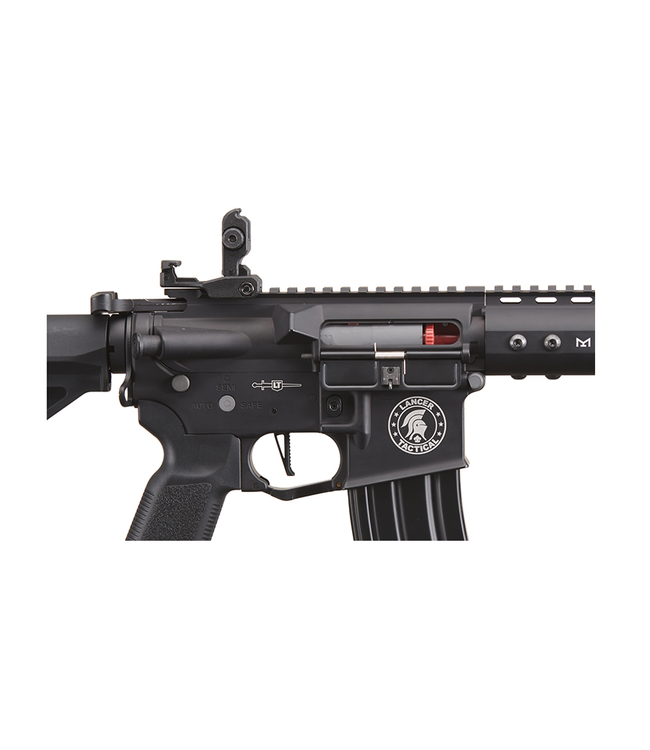 Lancer Tactical Archon 14" M-LOK Proline Series M4 Airsoft Rifle w/ Delta Stock (Color: Black)