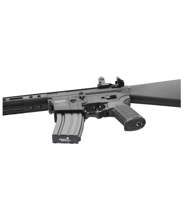 Lancer Tactical Archon 7" M-LOK Proline Series M4 Airsoft Rifle w/ Stubby Stock (Color: Black)