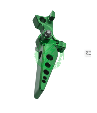 SPEED Speed Airsoft M4 AEG Externally Tunable Trigger SE2 Special Edition | Blade (Green)