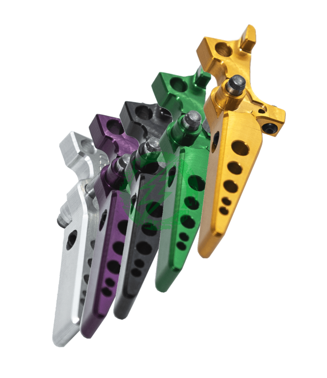 Speed Airsoft M4 AEG Externally Tunable Trigger SE2 Special Edition | Blade (Green)