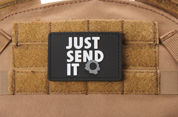 Send It PVC Morale Patch