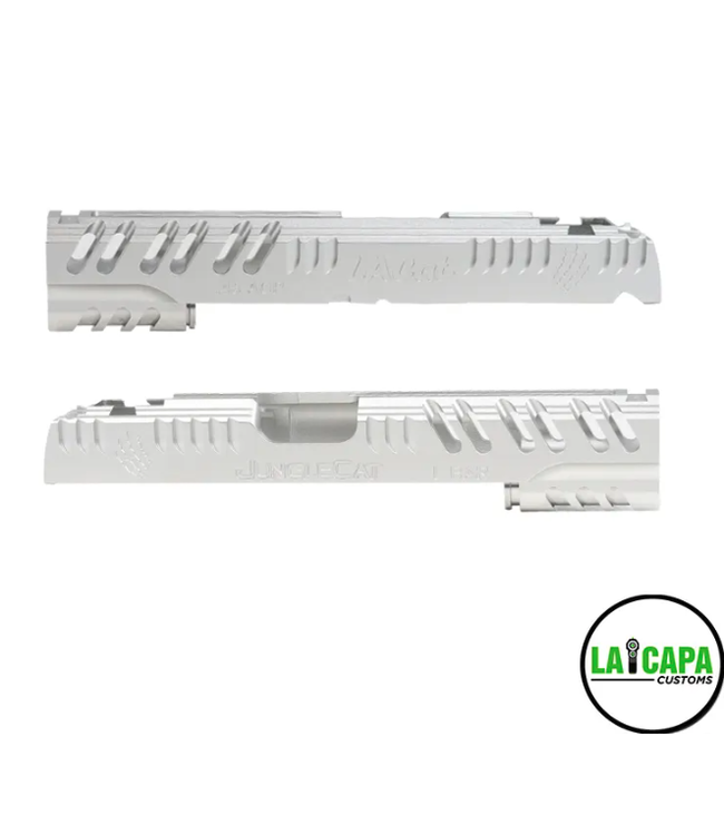 LA CAPA Customs LA Capa Customs 5.1 “JungleCat” Aluminum Slide (Silver)