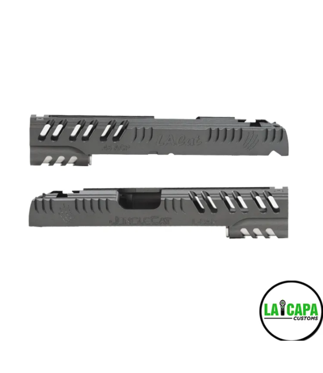 LA CAPA Customs LA Capa Customs 5.1 “JungleCat” Aluminum Slide (Grey)