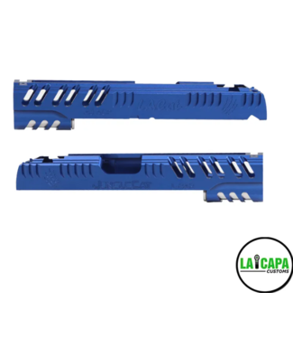 LA CAPA Customs LA Capa Customs 5.1 “JungleCat” Aluminum Slide (Blue)