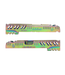 LA CAPA Customs LA Capa Customs 5.1 “JungleCat” Aluminum Slide (Green Rainbow)