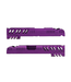 LA CAPA Customs LA Capa Customs 5.1 “JungleCat” Aluminum Slide (Purple)