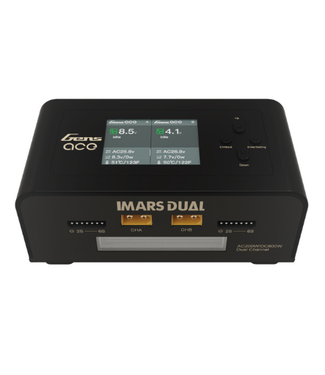 Gens Ace GensAce Imars Dual Channel AC200W/DC300W Balance Charger Black