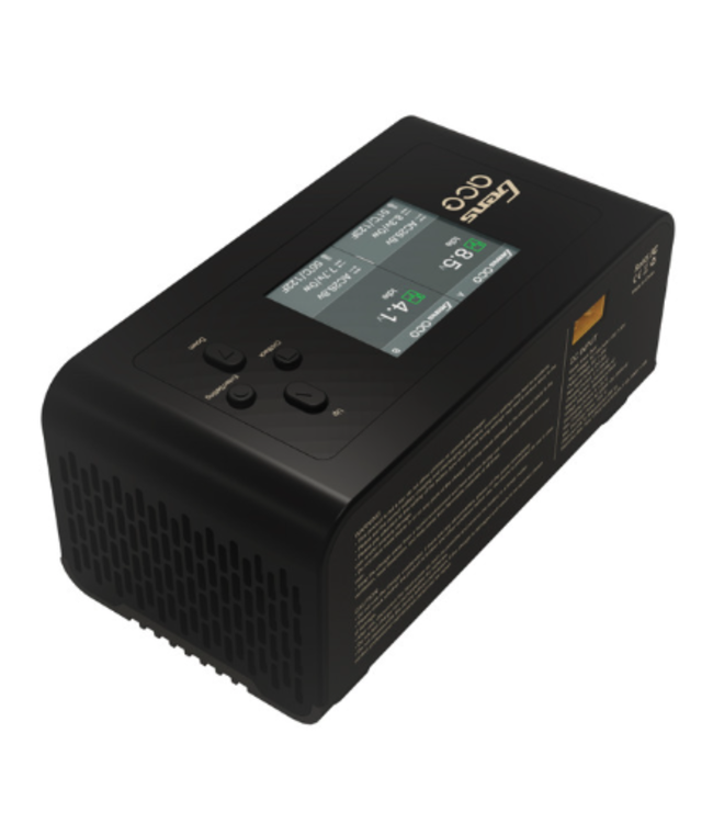 GensAce Imars Dual Channel AC200W/DC300W Balance Charger Black