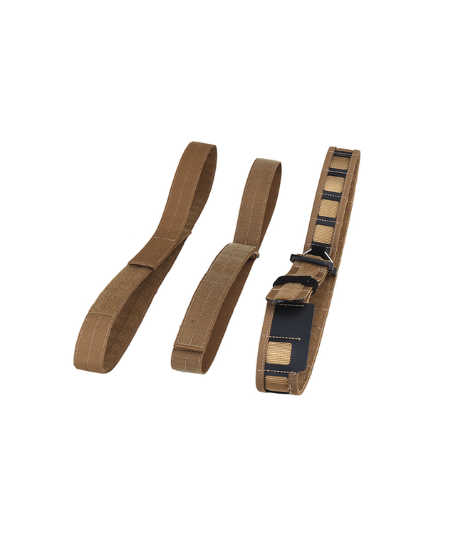 Lancer Tactical Special Combat Belt with Cobra Buckle (Color: Coyote Brown)