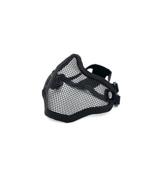 nHelmet V12 Steel Net Mask - Black