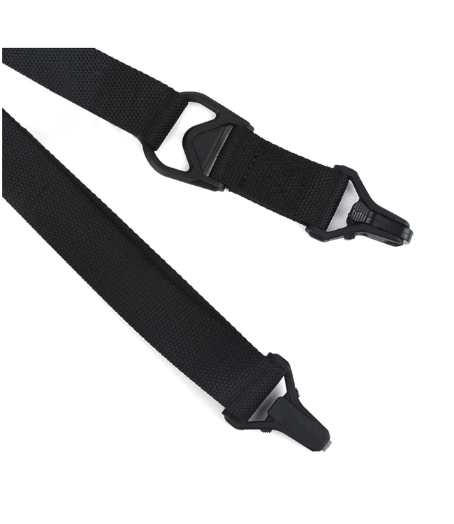Arne Tactical Multi-Mission Single Point / 2 Point Sling Nylon - Black