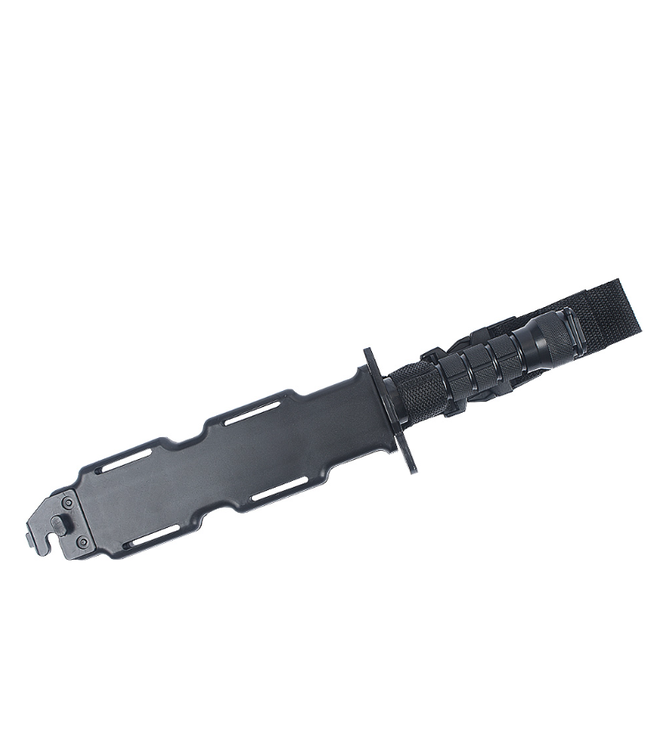 M9 Bayonet Plastic Knife With Sheath (Black)