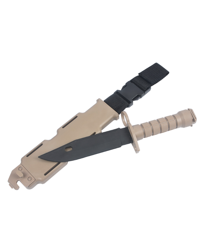 M9 Bayonet Plastic Knife With Sheath (Dark Earth)