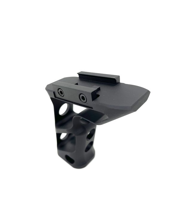 CNC Picatinny Long Angled Grip (Black)