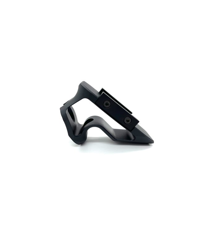 CNC Picatinny Rail Short Angled Grip (Black)