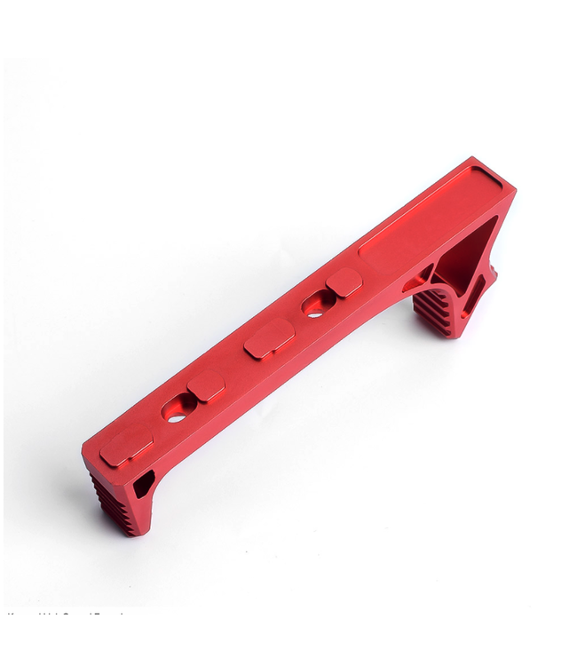 Link Curved Foregrip for Keymod - Red