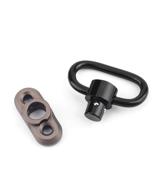 Arne Tactical QD Sling Mount For M-LOK & Keymod Rail System - DE