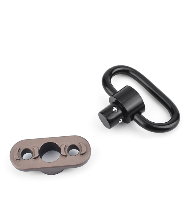 Arne Tactical QD Sling Mount For M-LOK & Keymod Rail System - DE