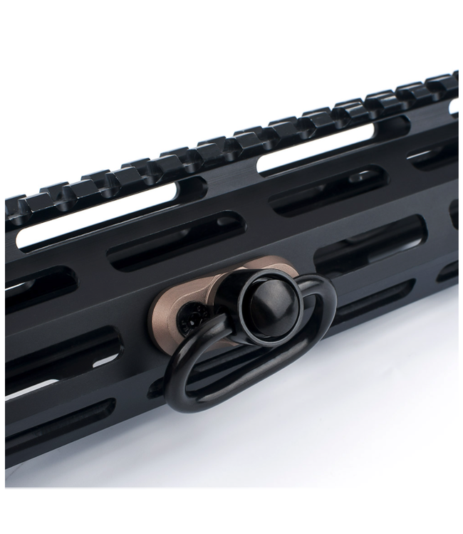 Arne Tactical QD Sling Mount For M-LOK & Keymod Rail System - DE