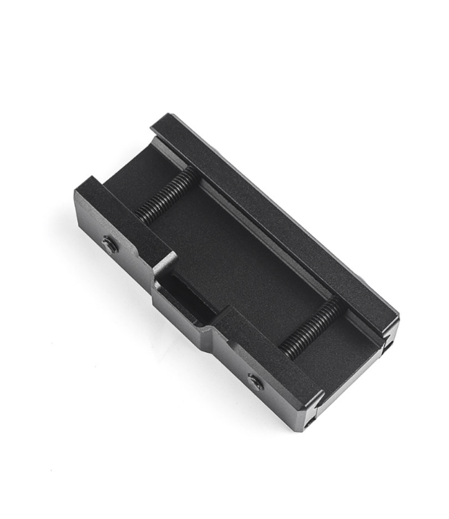 CNC Picatinny Pocket Panel for Flashlight Pressure Pad (Black)