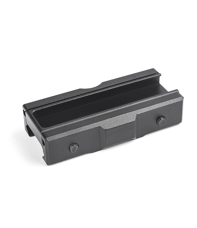 CNC Picatinny Pocket Panel for Flashlight Pressure Pad (Black)