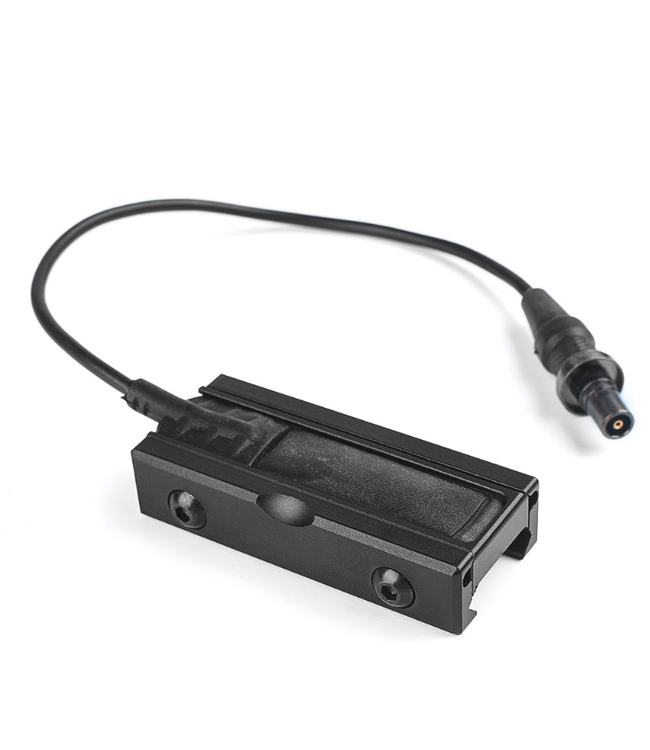 CNC Picatinny Pocket Panel for Flashlight Pressure Pad (Black)