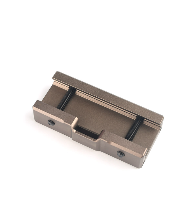 CNC Picatinny Pocket Panel for Flashlight Pressure Pad (Dark Earth)