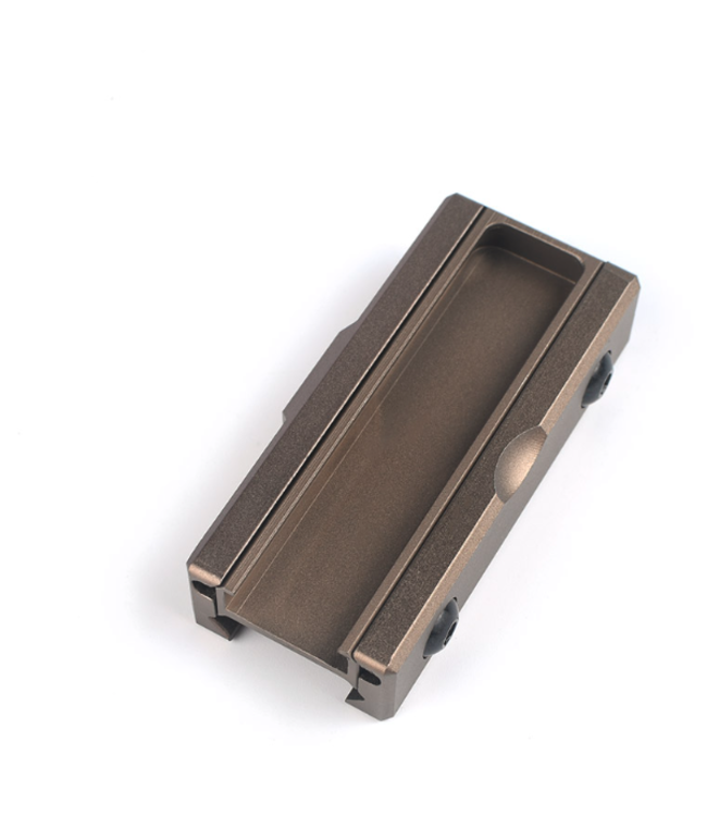 CNC Picatinny Pocket Panel for Flashlight Pressure Pad (Dark Earth)