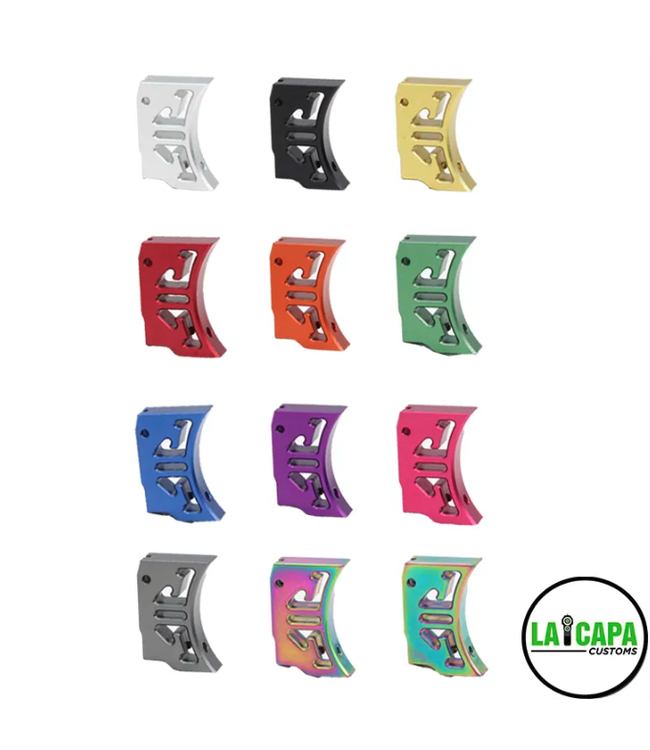 LA Capa Customs “S1” Curved Trigger For Hi Capa (Gold)